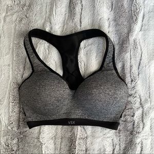 Gray Victoria’s Secret High Impact sports bra